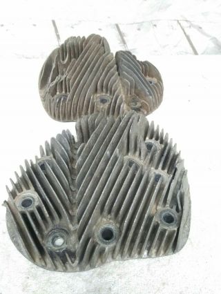 1947 Indian Chief Cylinder Heads Antique Vintage Motorcycles