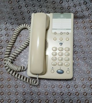 Vintage Telephone 12 Number Memory.  Ge Speaker Phone 02 - 9316 - A