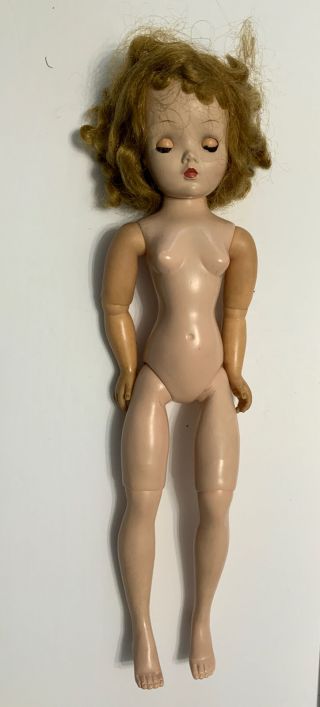 Vintage Madame Alexander Doll Cissy Blonde Tlc Body Pretty Head 8