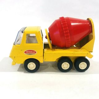 Vintage Tonka Small Cement Mixer Pressed Steel 5 " Long