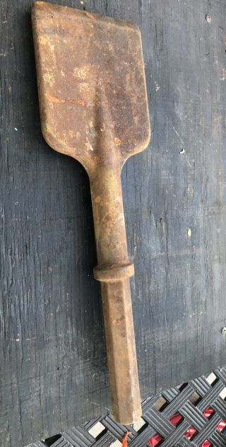 Vintage Industrial Jack Hammer Chisel Tool 11/8” 5” 17”