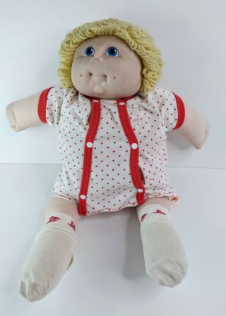 Vintage 1984 Martha Mn Thomas Cabbage Patch Baby Doll Boy Freckles
