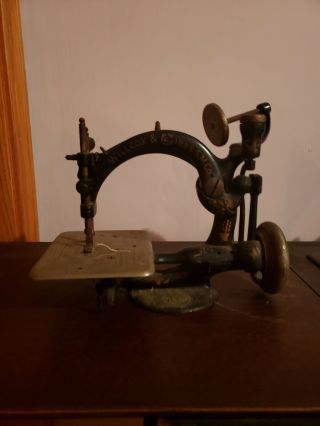 Willcox And Gibbs Chain Stitch Sewing Machine