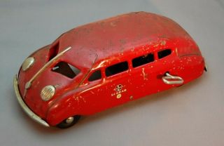Buddy L Scarab Wind Up Antique Toy Car