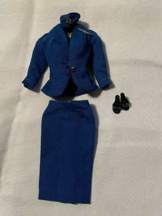 Vintage Barbie American Airlines Stewardess 984 (961) Partial Outfit