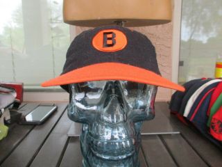 Vtg Baltimore Black Sox Negro League Baseball Team Cap,  Wool Hat,  Snapback