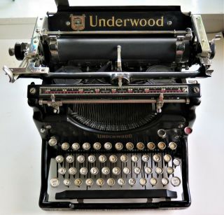 Antique Underwood Typewriter No 5 1920 