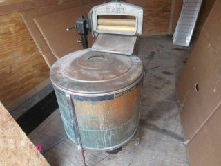 Antique {easy} Copper Electric Washing Machine Model M