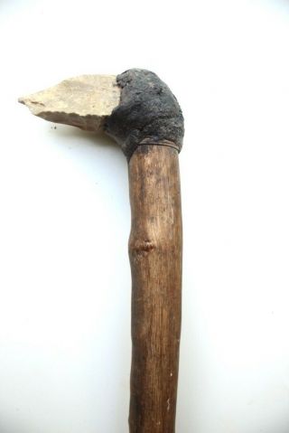 Small Aboriginal Hafted Stone Pick - South Australia 1950 - 53 2 Of 2