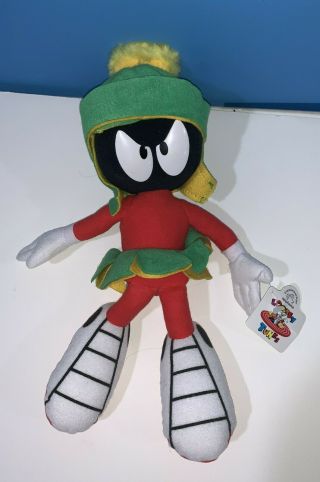 Marvin The Martian Looney Tunes Vintage 10 " Plush Toy By Applause W/ Tag
