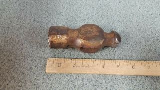 Vintage 2 Pound Ball Peen Hammer Head Only