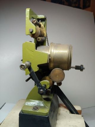 Antique 35 Mm Hand Crank Motion Picture Film Projector Beater Movement 2