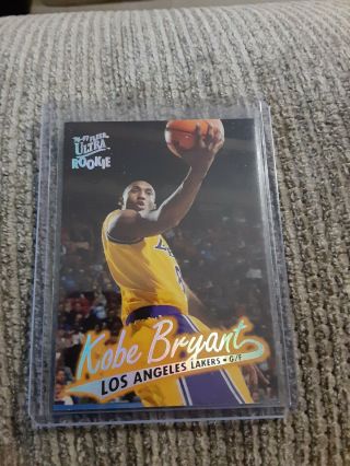 96 - 97 Fleer Ultra Kobe Bryant Rookie Card 52 Lakers