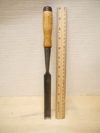 Old Wood Tools Vintage 3/4 " Witherby No.  6 Sweep Wood Carving Gouge