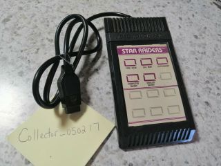 Vintage Atari 2600 Video Touch Pad - With Star Raiders Insert