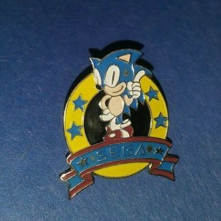Vintage Sonics Sega Sonic The Hedgehog Video Game Collectible Enamel Pin Rare B