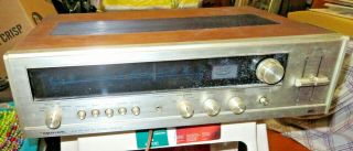 1977 Vintage Realistic Sta - 84 Stereo Receiver Audio Power Amp Powers On