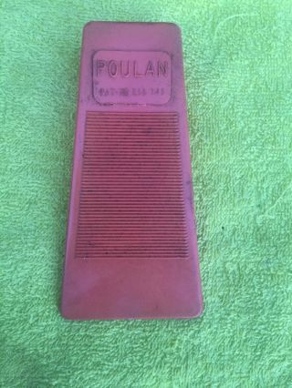 Vintage Poulan Plastic Tree Felling Wedge For The Logger Or Tree Service Company