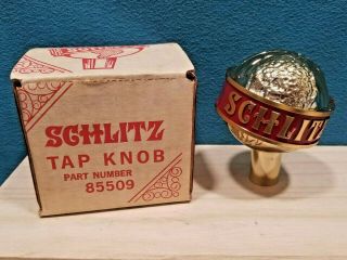 Vintage Schlitz Beer Tap Knob,  Nos