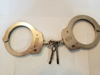 Vintage S&w Model 90 Handcuffs W/box And Keys