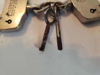 Vintage S&W Model 90 Handcuffs w/box and Keys 3
