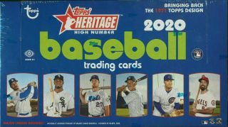 2020 Topps Heritage High Number Hobby Box Factory Priority