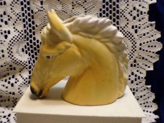 Vintage Napcoware Palomino Horse Head Vase/ Planter