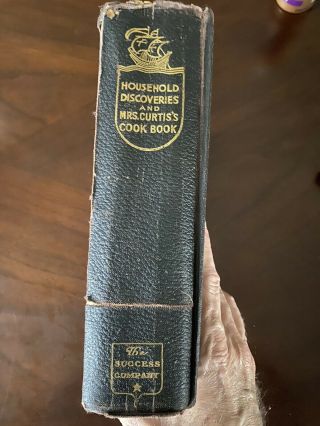 Vintage 1909 Household Discoveries And Mrs.  Curtis 