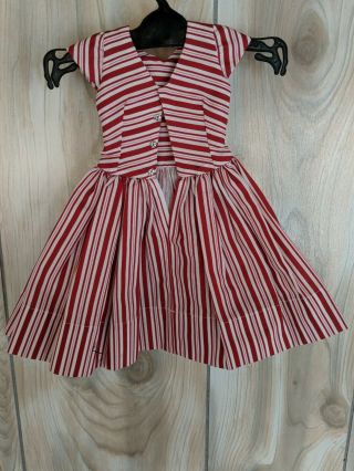 Madam Alexander Cissy Retro Striped Dress and Slip 2