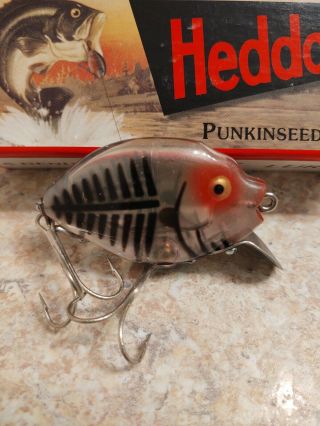 HEDDON PUMPKIN SEED 9630 SPECIAL ORDER COLORS fishing lure BOX RARE GOLD EYES 2