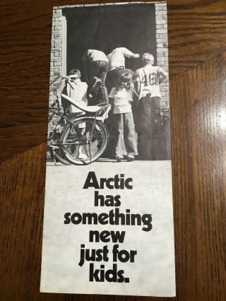 Vintage 1972 Arctic Cat Kitty Cat Kat Snowmobile Brochure