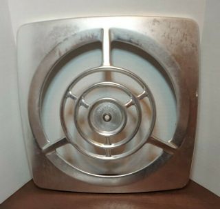 Nu Tone Air Exhaust Cover - Vintage Aluminum 11 " X11 " Square 1 3/4 Height