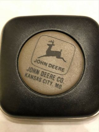 Vintage John Deere Kansas City Tape Measure