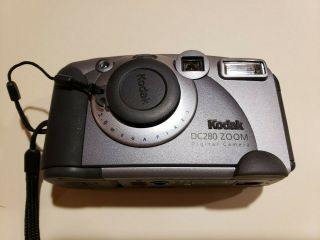 Vintage Kodak DC280 Zoom Digital Camera with software,  cables & user ' s guide 2