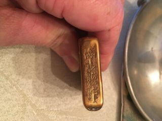 1905 Nassau Pocket Lighter In.  Needs lighter fluid cap. 2