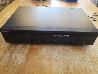 Vintage Sony Cdp - 291 Cd Player Made In Japan & Shape