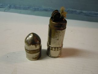 Antique IMCO 4500 Barrage Austria Trench Lighter Bullet WWI Tobacco 3