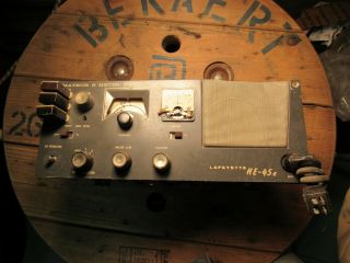 Vintage Lafayette He - 45a Ham Radio Transceiver.