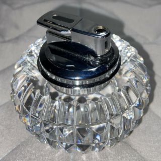 Waterford Crystal Butane Table Lighter Glanmore Pattern