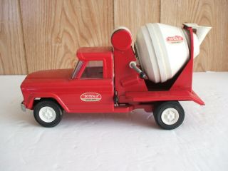 Vintage Tonka Toy Jeep Cement Mixer Truck Pressed Steel - -