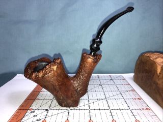 Danish Pride By Ben Wade Freehand Estate Pipe Made In Denmark Golden Tan Vgc Nr