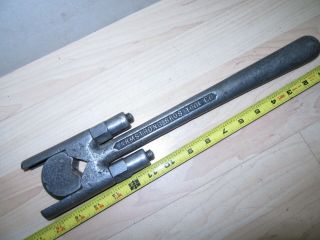 Vintage Armstrong Bros Tool Co 300 Adjustable Wrench Clamp Machinist Unusual