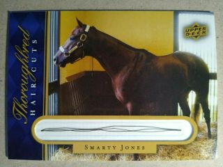 2009 Horse Racing Goodwin Champions " Smarty Jones " Thoroughbred Haircuts Dna