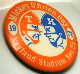 Vtg 1972 Ut University Tennessee Volunteers Vols Mickey O 