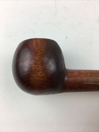 Vintage Made In East Germany Tobacco Wooden Smoking Pipe Estate Find