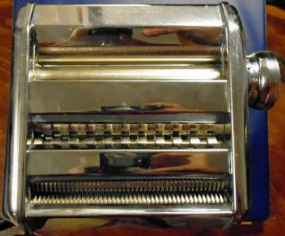 Italy Ampia Omc Marcato Pasta Noodle Maker Machine Press Model 150 Vintage 80 