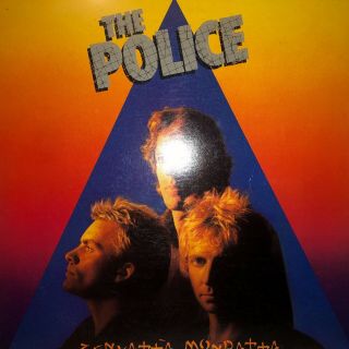The Police - Zenyatta Mondatta - Vintage Vinyl Lp 1980 Ex/nm