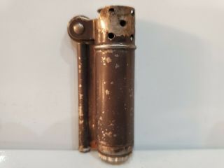 Vintage Dunhill Trench Military Service Lighter Wwii / Usa Made 839.  27