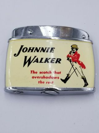 Johnnie Walker Red Label Scotch,  Lighter,  1960 