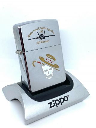 Zippo Lighter 2004 Double Sided Marine Attack Fighter Squadron 332